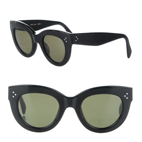 CELINE Caty Sunglasses CL 41050/S Black 